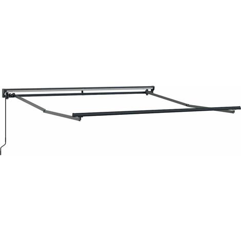 Struttura della tenda Regolabile Antracite 3 x 2,5 m Acciaio (1/5)