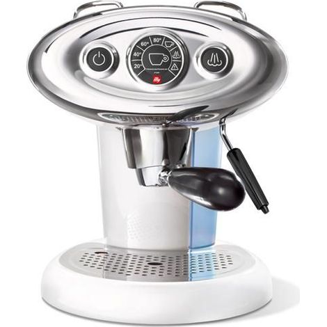 Cafetera automática con dispensador de cápsulas a vapor Illy 6607 1,18 L Blanca (1/2)