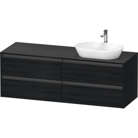 Duravit Ketho.2 Konsolenwaschtischunterbau wandhängend, (1/2)