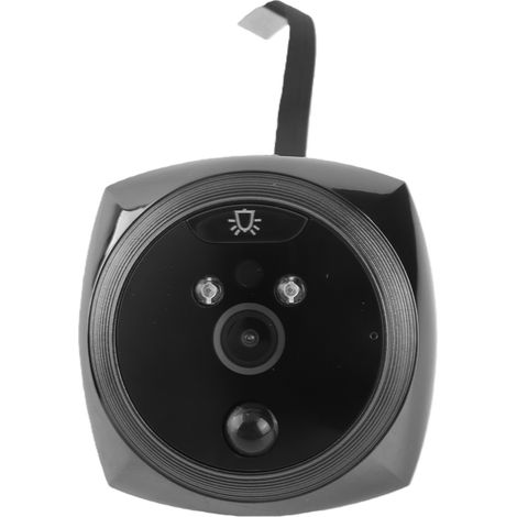 Sonnette vidéo viseur judas 4.5 pouces LCD pour porte appartement caméra 2MP 1080P infrarouge couleur 135° détection personne batterie 3800mAh intégrée surveillance porte caméra sécurité (1/5)