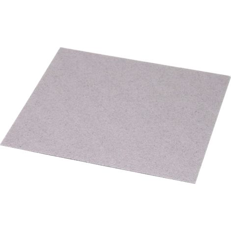 vhbw Universal-Glimmerplatte für Mikrowelle z.B. kompatibel mit AEG, Bosch, Galanz, Siemens, LG, Neff - Glimmerscheibe 13,0 x 12,0 cm