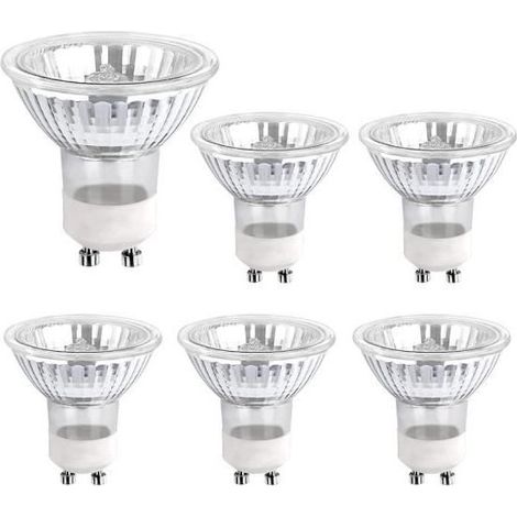 Ampoule Halogène - GU10 - 50W - 500lm - Dimmable - Blanc Chaud 2700K (1/4)