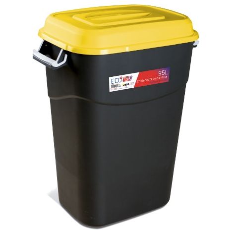 TAYG contenedor eco tayg 95 l amarillo 410017 tayg , Contenedor Eco Tayg 95 L Amarillo 410017 de la marca Tayg.