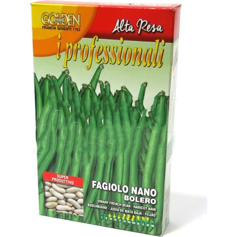 SEMI FAGIOLO NANO BOLERO GR.200 FRANCHI SEMENTI