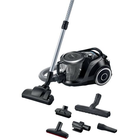Bosch Série 6 BGC41XSIL Aspirateur sans sac noir puissant