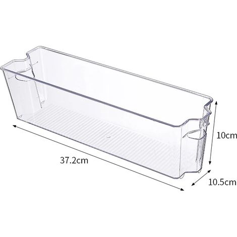 (Style C) Boîte de rangement transparente pour réfrigérateur, organisateur de fruits et légumes, récipient transparent pour le rangement des aliments et boissons dans la cuisine (1/5)