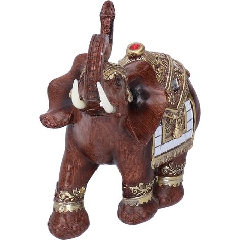 d éléphant en résine figurine décorative pour bureau ou (1/5)