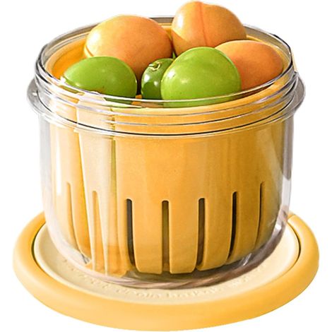 650ml Fruit Salad Storage Bowl, Strawberry Container