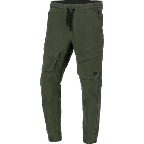 Pantalon de jogging vert extensible, taille S, CE, Lahti (1/5)