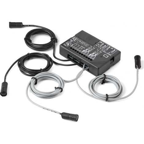 CDR892C3 - Fotocellula mini a due raggi multiplexati doppio relè cavoTx 5m CARDIN CDR892C3