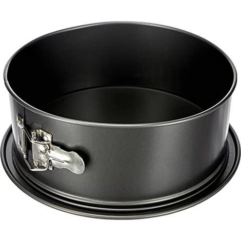 Patisse Teglia Tonda per Torte in Acciaio Inossidabile, Nero, 22 cm (1/4)