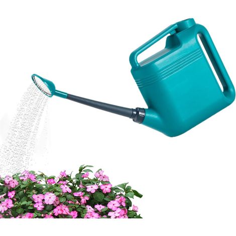 Arrosoir 5L avec Système d'Égouttement-Arrosoir Jardin Plastique, Long Bec pour Arrosage Précise - Idéal pour Potager, Balcon, Plantes en Pot et Serre (1/5)