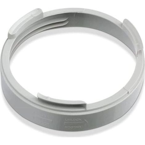 Coupleur de tuyau d'échappement climatiseur 15 cm – Connecteur PVC pour fenêtres rondes – Assemblage facile – Accessoire léger pour climatiseur mobile – Enlenk (1/5)