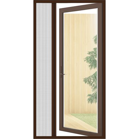 ZANZARIERA IN KIT PORTA 140Xh240 MARRONE (1/2)