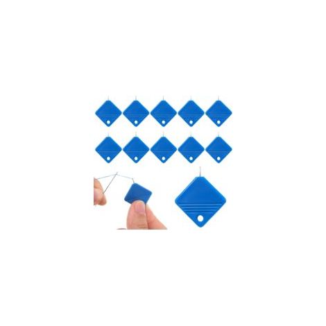 Juego de 10 enhebradores de agujas para costura a mano, enhebradores de plástico para agujas de coser a mano, para costura, punto de cruz, manualidades, costura, proyectos de bricolaje - Crezuo