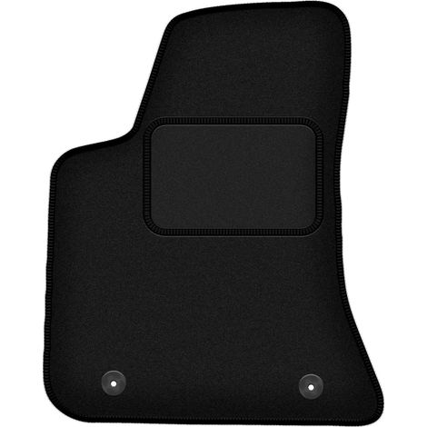 Alfombrilla de terciopelo para el conductor para: Chrysler 300C II sedán AWD (2011-) negra (1/5)