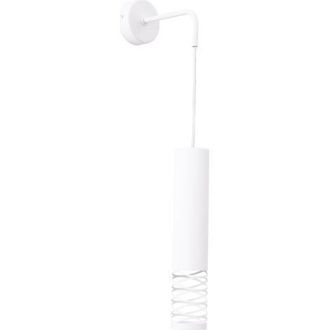 Lampada da parete Lami bianco 8x10x17cm Sollux (1/5)