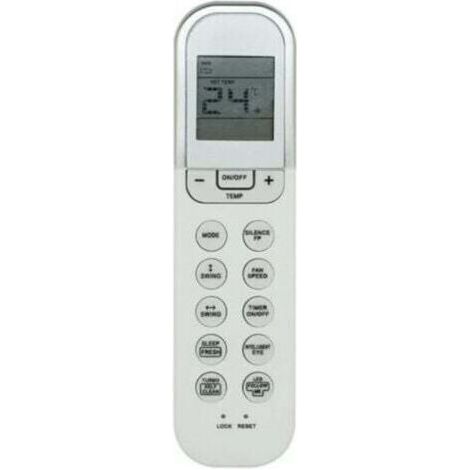 ALLIANDI-kompatible Fernbedienung für Klimaanlagen (1 Stück) - Midea RG36F/BGEF RG36F2/BGEF RG36F4/BGEF (1/5)