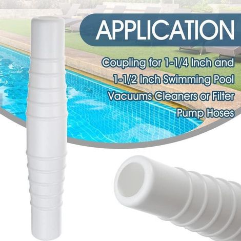 Armaturen für Schwimmbadwasserschläuche, 1,2"- und 1,5"-Schläuche, 31/32/34/36/38 mm Multifunktionsverbinder (1/4)