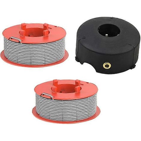 Bosch ART 23/26 Trimmer Parts - 2 Spool Thread Reels + 1 Cap (F016800175) (1/5)