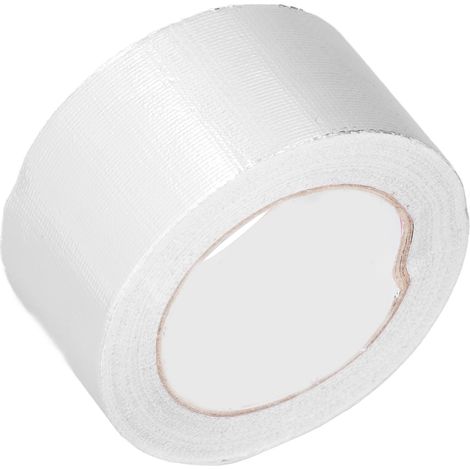 Ruban adhésif en fibre de verre et feuille d'aluminium résistant à la chaleur pour la réparation des conduits de climatisation (chaud/froid), 25 mètres x 8 cm. (1/5)