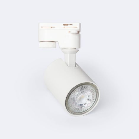 Faretto Portalampada Binario Monofase Ruik per Lampadina GU10 Bianco (1/5)