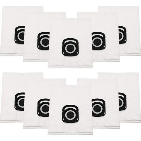 Lot de 10 sacs à poussière pour aspirateur Rowenta Silence Force 4A ZR200520, ZR200720, RO64xx - Filtre hygiénique et anti-odeur + soin des animaux (1/5)