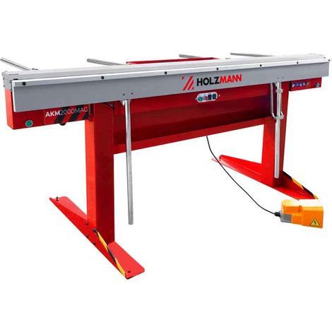 Dobladora magnetica para chapa 2000x1,6 mm Holzmann akm2000mag230v