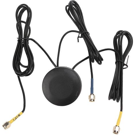 3-in-1-WLAN-4G-GPS-Antenne mit SMA-Stecker, IP67 wasserdicht, für den Außenbereich, rund, Gehäuse, GPSJG006
