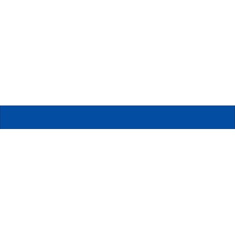 Lot 2 bandes 100mm x 1m - Lignes Pleines Bleu - 4641621