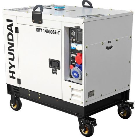 Generador Diésel 13,8 kVA / 10 kW Full Power Trifásico/Monofásico DHY14000SET (1/5)