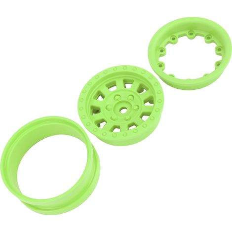 1,9-Zoll-Felgen für Axial SCX10 und Traxxas 1/10 RC-Crawler-Cars (grün) (1/4)