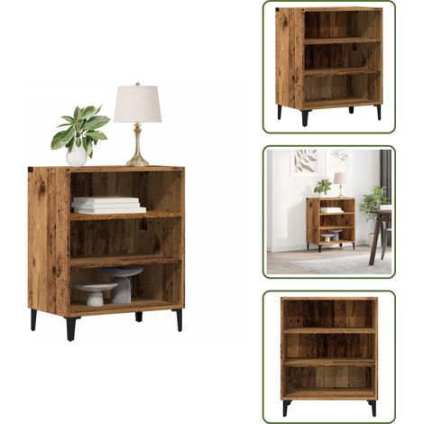 vidaXL Sideboard Altholz-Optik 57x35x75 cm Holzwerkstoff (1/5)