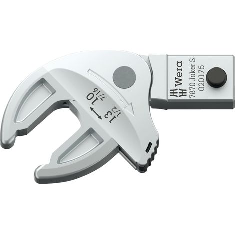 Wera 7870 Joker S Einsteck-Maulschlüssel für Schlüsselweite 10-13 mm, 9x12 mm (1/5)