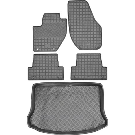 Volvo V40 II Kombi (2012–2019) – SET: Gummifußmatten + Kofferraummatte (1/5)