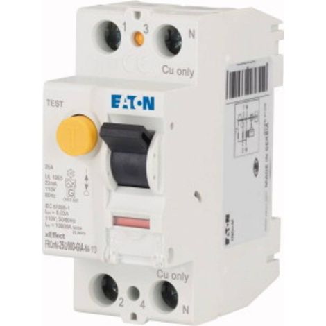 Eaton Y7-167693 FRCMM-25/2/003-G/A-NA-110 Interruttore differenziale a 2 fasi G/A 25 A 0.003 A (1/5)