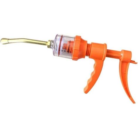 Seringue De Bétail Injecteur Réglable Seringue Continue Outil Vétérinaire pour Bovins Cochon De Chèvre, 50 ML Réglable Et Continu Seringue Animal Injecteur Animal Pistolet pour Vétérinaire (1/4)