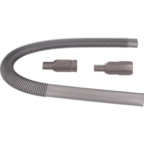 Tuyau flexible aspirateur pour évacuation sèche-linge en ABS, accessoire anti-peluches compatible V6 V7 V8 V10 V11 V12 V15, 81 cm, kit 1 tuyau + 2 raccords (1/5)