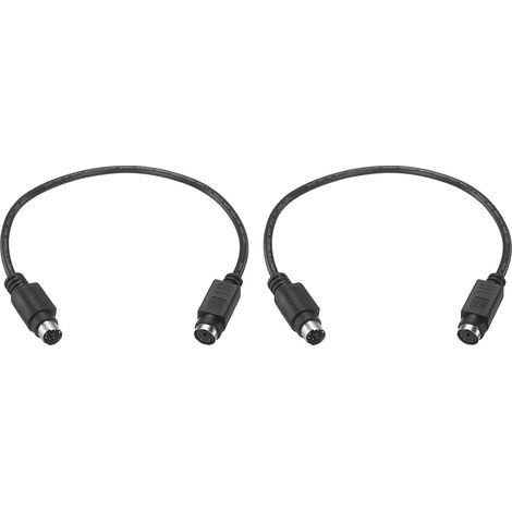 PS/2 Mouse Extension Cable 1 Foot UL2464 Cable 2Pack (1/5)
