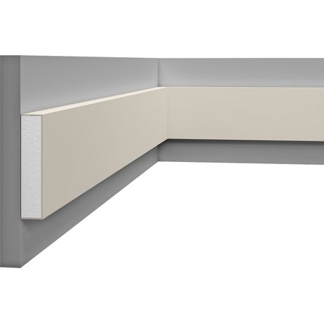 Profil polyvalent en polystyrène — barre de 2 m (1/2)