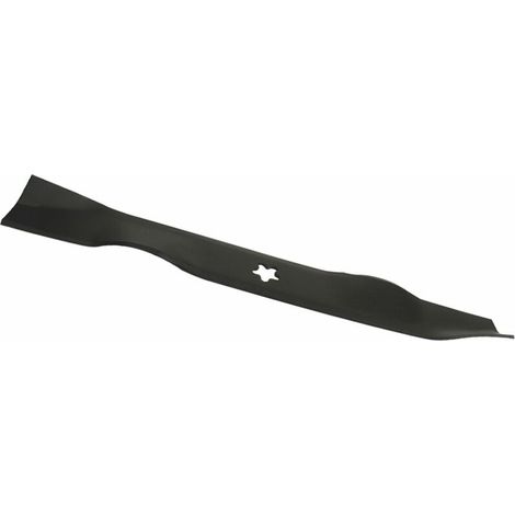 Lame Mulching - 1 Pièce - 490 mm - Alésage Étoilé 5 Pointes - Pour Tondeuses 38 Pouces - Compatible Husqvarna LT131 LT141 LT151 LT154 LTH141 LTH151 LTH154 YT130 YT150 YT180 AYP PP125H38B Bernard Elect (1/5)
