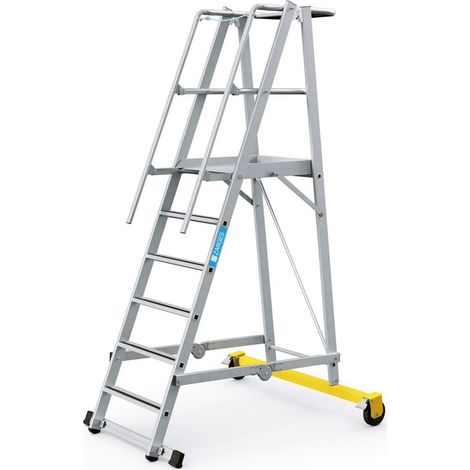 ZARGES LM-Plattformleiter 6 Stufen (1/5)