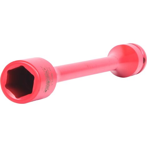 Kstools – Douille à chocs 1/2' avec limitateur de couple – Ouverture 17 mm – Couple 110 Nm – Acier Chrome Molybdène – Longueur 220 mm - mmx110 (1/5)
