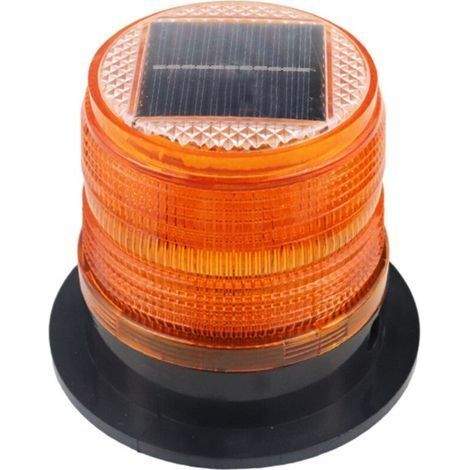 Voyant d'avertissement LED gyrophare aimant voyant clignotant pour voiture voiture camion sans fil super lumineux (voyant solaire) (1/3)