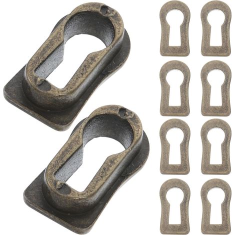 VALICLUD Cache-serrure antique, insert décoratif en métal pour (1/5)