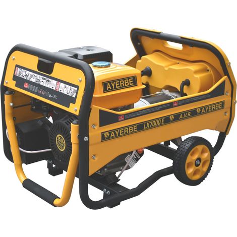 AYERBE - 5433060 - Generador Gasolina LX7000 con Arranque Eléctrico Motor KIOTSU (1/5)