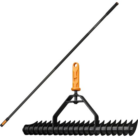 Tête de scarificateur FISKARS ONECLICK + manche 161 cm