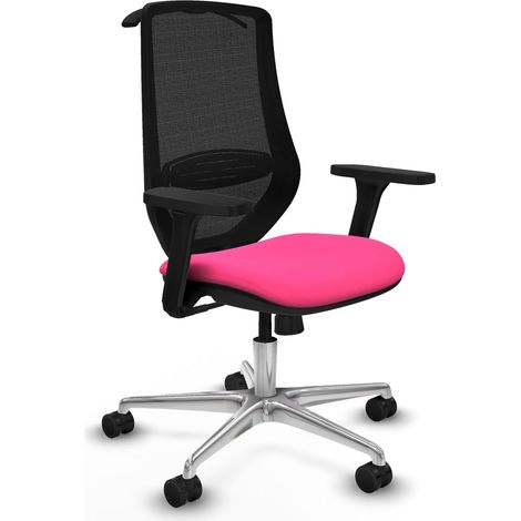 Piqueras-y-crespo Mardos Chaise de Bureau Rose Confortable