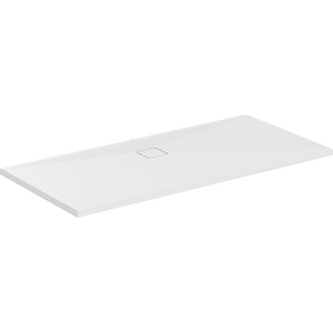 Receveur de douche antidérapant IDEAL STANDARD Ultra Flat Evo recoupable avec bonde longueur 170 x 80
