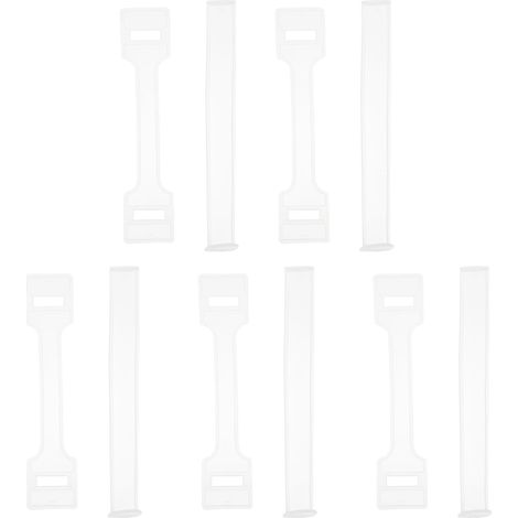 de 100 poignées en plastique pour boîtes en carton robustes (1/5)